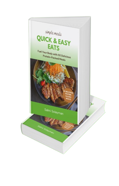 "Enjoy 50 quick, high-protein meals to fuel your fitness goals. Simple recipes for muscle gain and healthy eating.