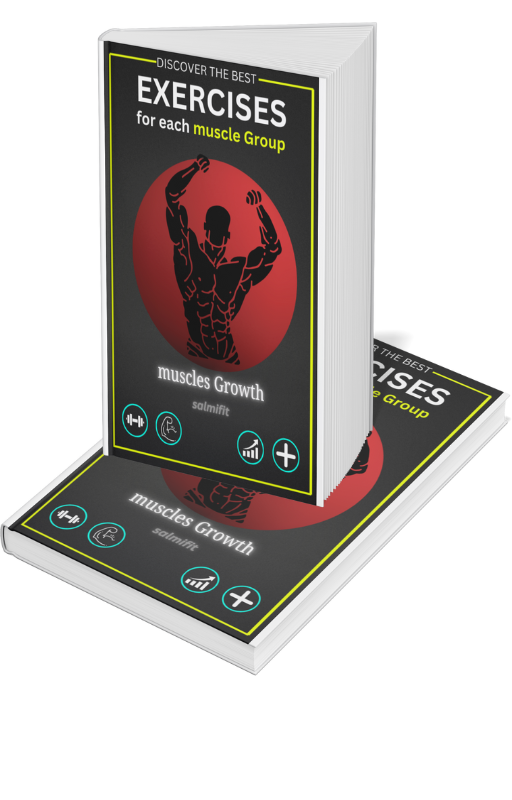 Muscle Growth ebook cover – Best exercises for each muscle group to build strength and size.